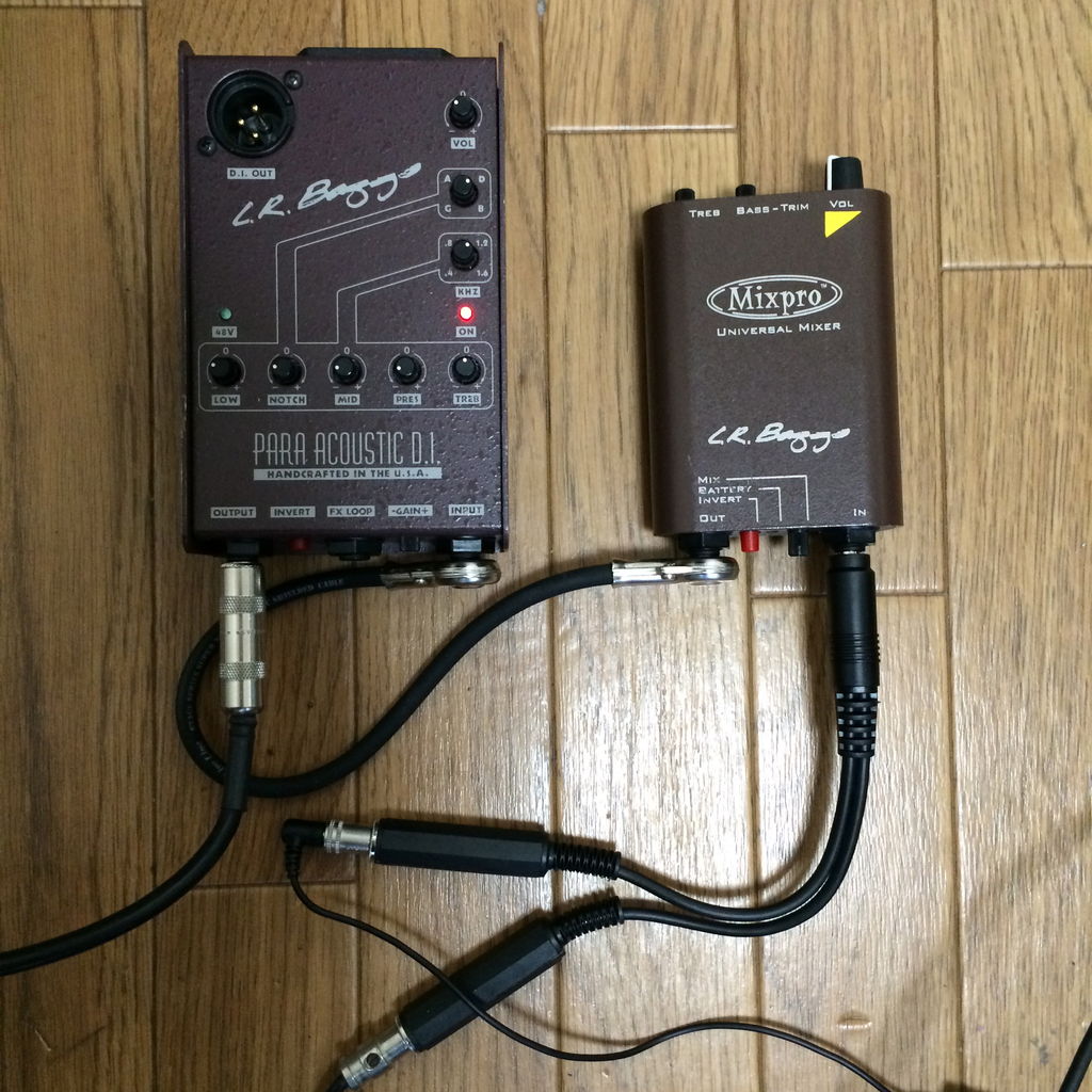 ULTRASOUND【DI MAX】アコースティックギター用プリアンプ/DI acus