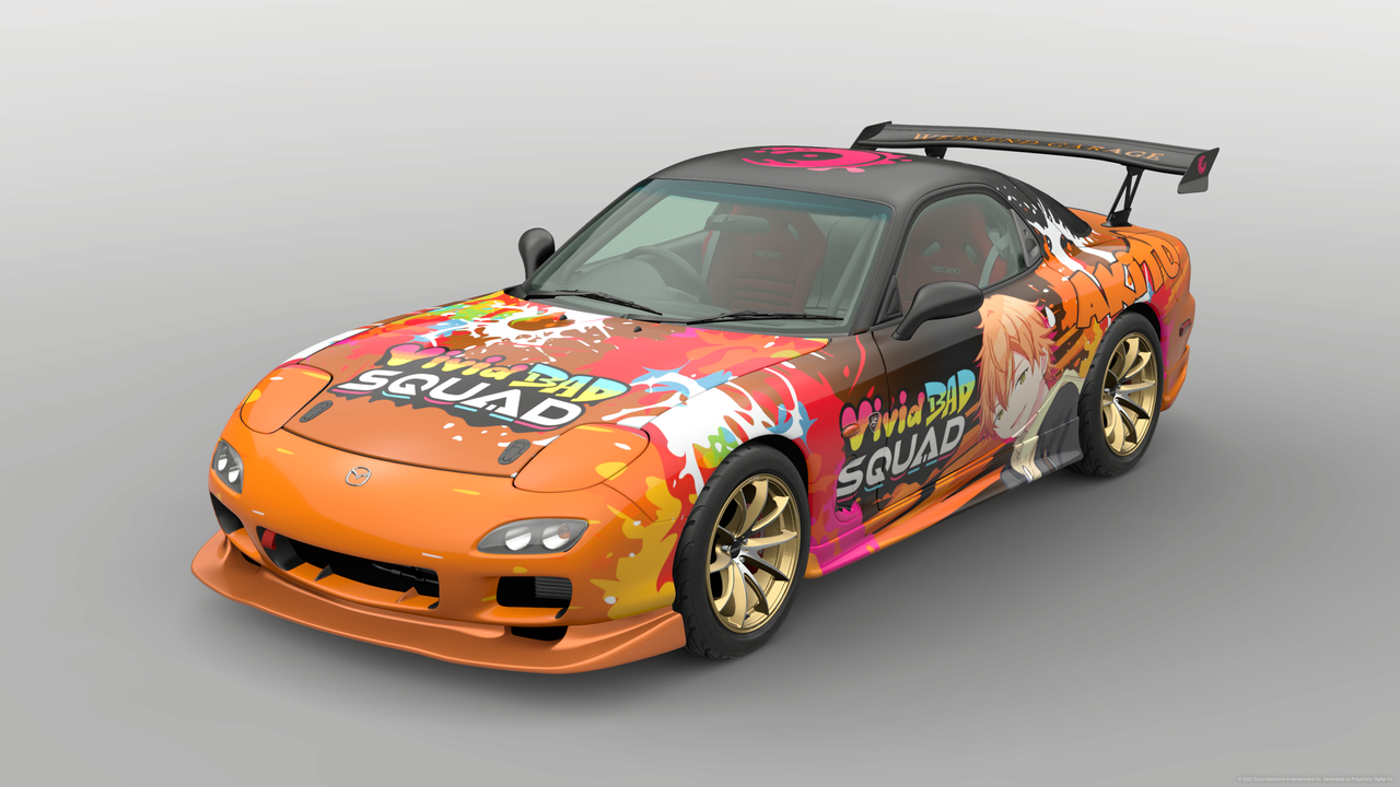 GT7】Vivid BAD SQUAD AKITO SHINONOME RX-7 リバリー : Morfonica