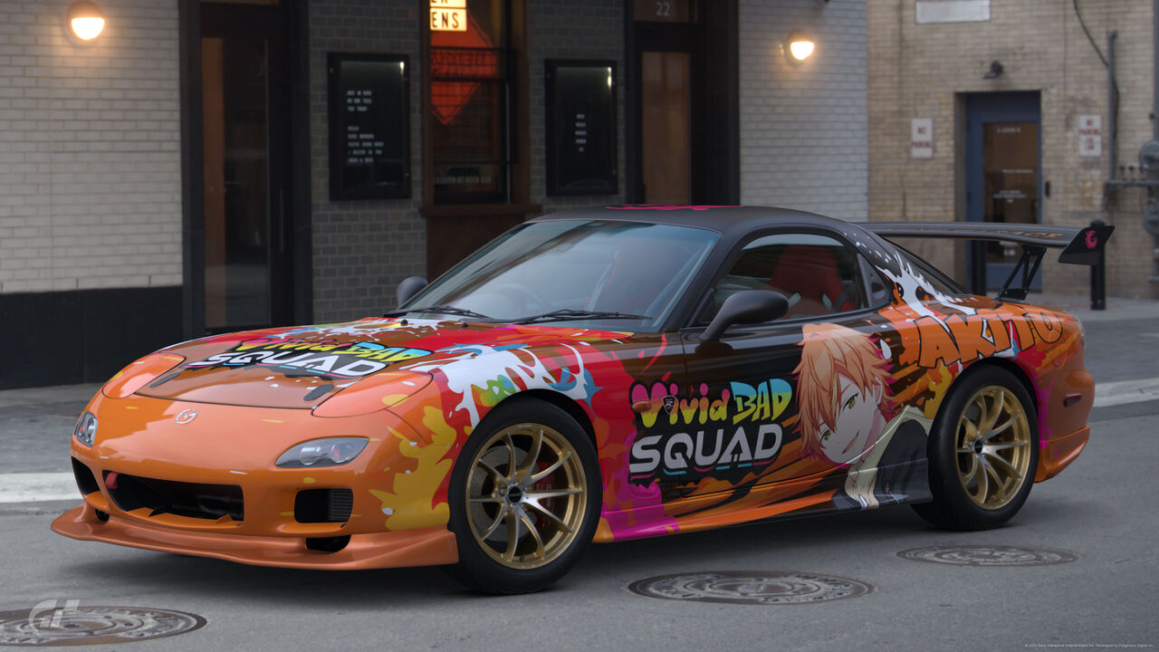 GT7】Vivid BAD SQUAD AKITO SHINONOME RX-7 リバリー : Morfonica