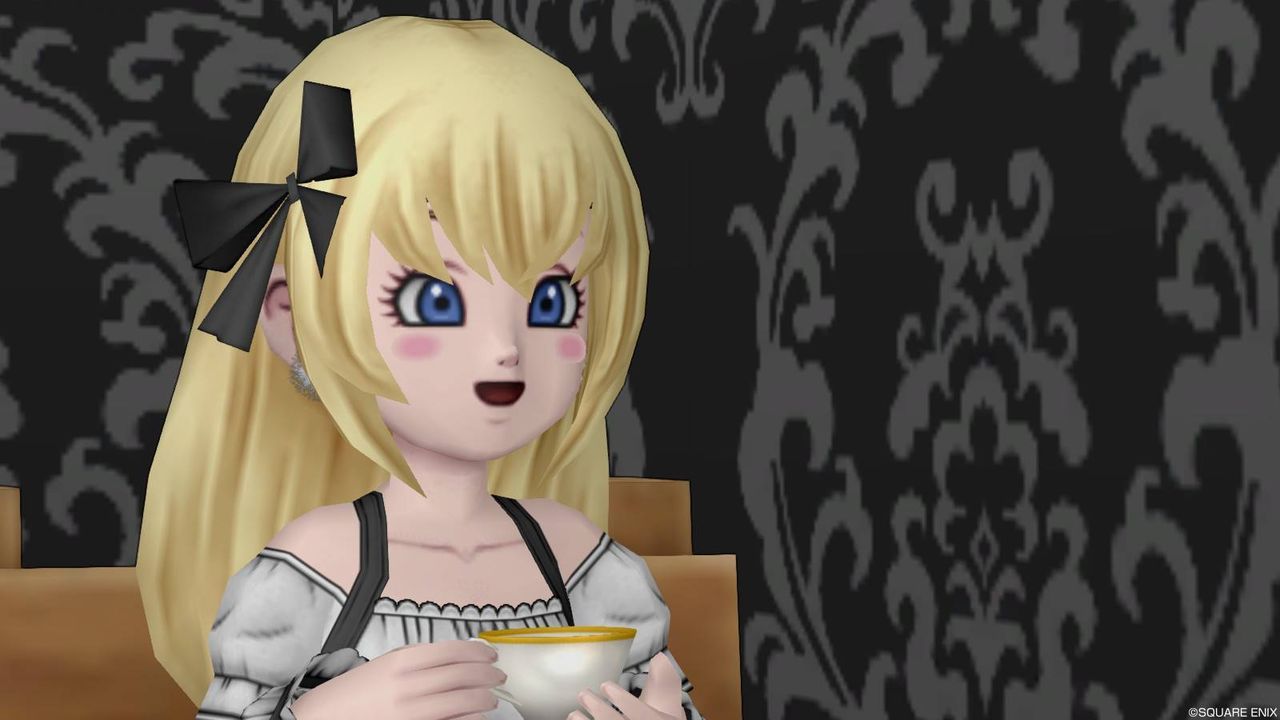スイートな服上 ウールスカートでドレスアップ ぽれぽれ