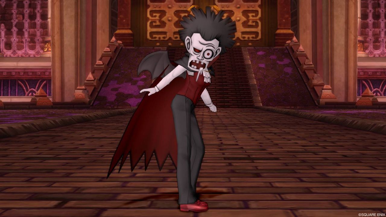 くさった死体マスクを使って ドラキュラ伯爵 ぽれぽれ