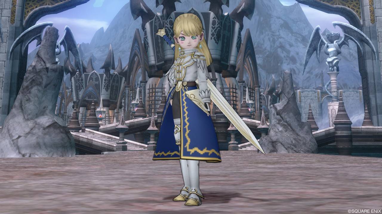 ネヴァンメイル上を使って騎士風ドレスアップを更新 ぽれぽれ