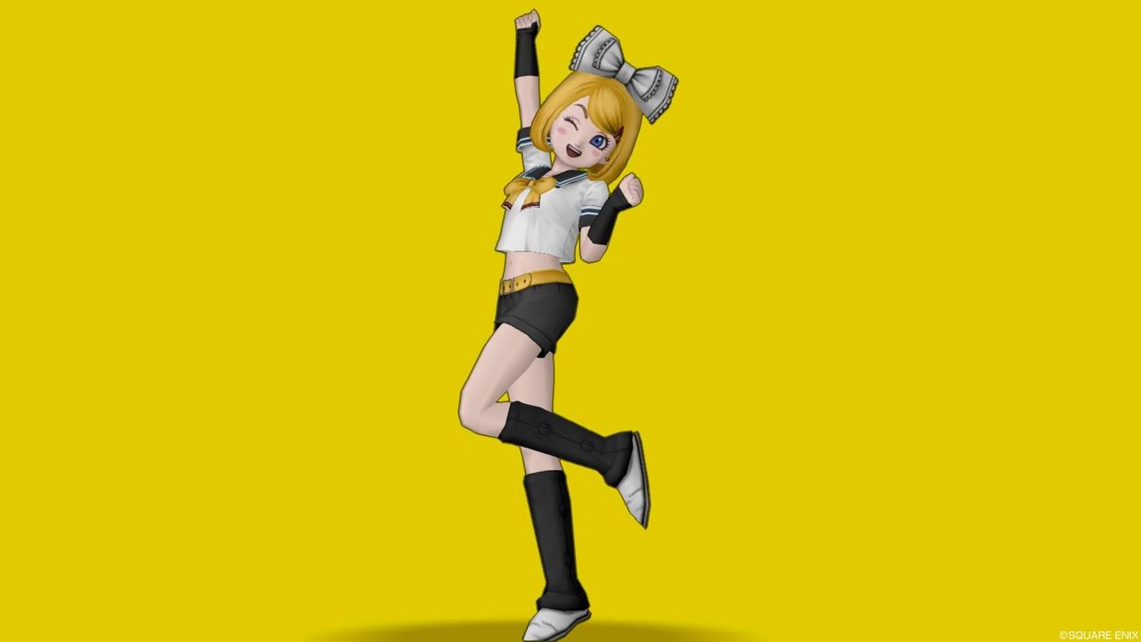学園女子の夏服上を使って鏡音リンちゃん風ドレスアップ ぽれぽれ 学園女子の夏服上を使って鏡音リンちゃん風ドレスアップ ぽれぽれ