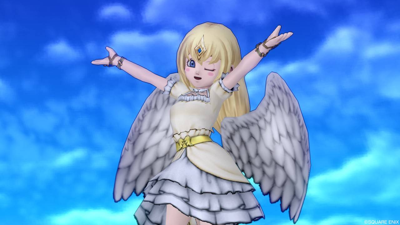 ディバインクラウンを使ってドレスアップ ぽれぽれ