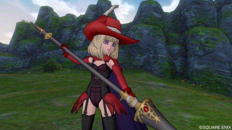 レイブンスーツ赤色カラーリング ぽれぽれ