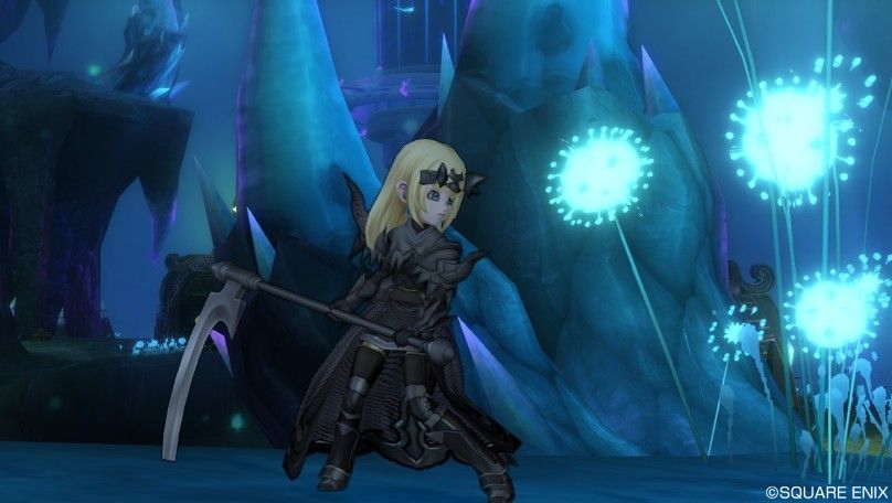 ドラグーン装備を使って暗黒騎士風ドレスアップ ぽれぽれ