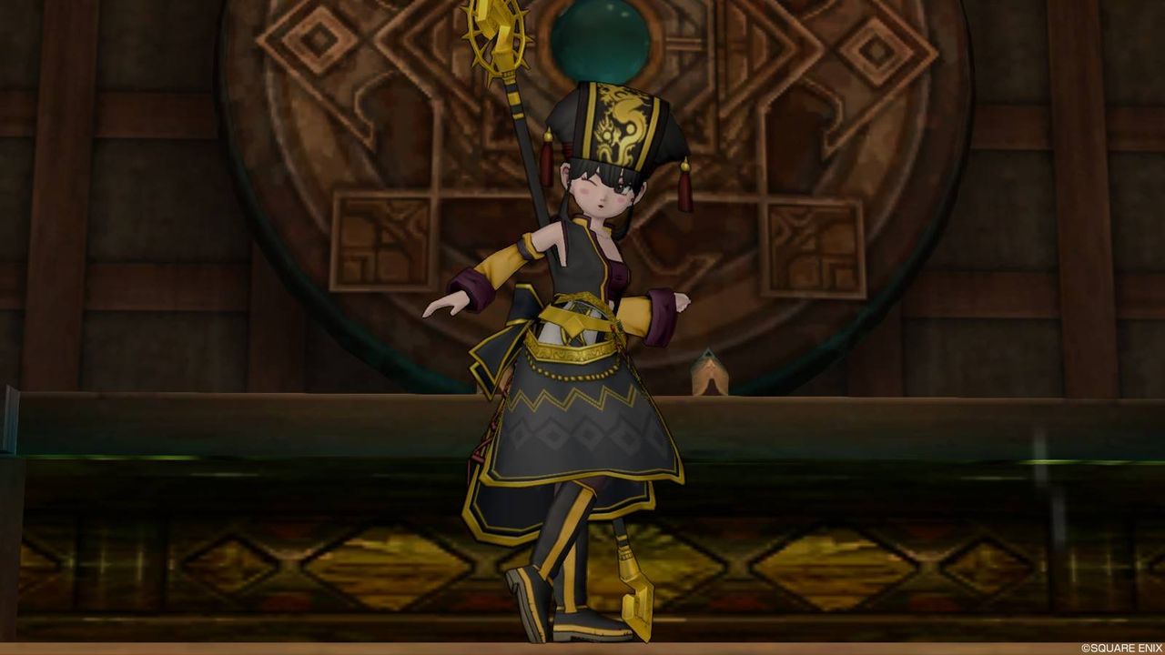 ルビスのローブ下を使ってドレスアップ ぽれぽれ