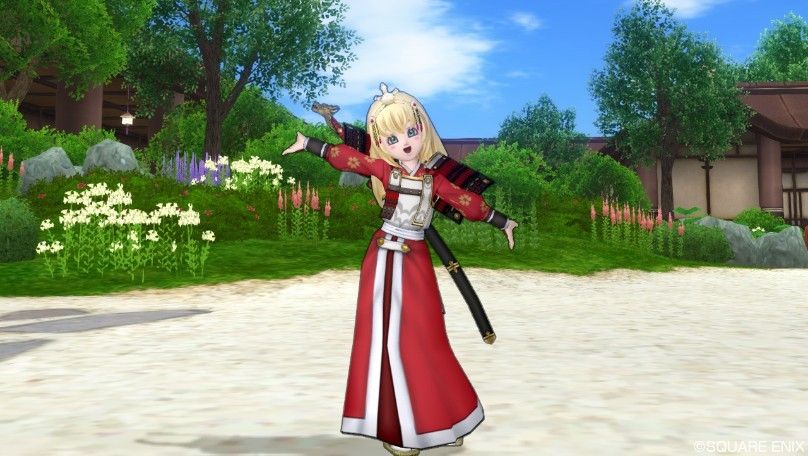 若武者のよろいを使って侍ドレア はかまバージョン ぽれぽれ 若武者のよろいを使って侍ドレア はかまバージョン ぽれぽれ