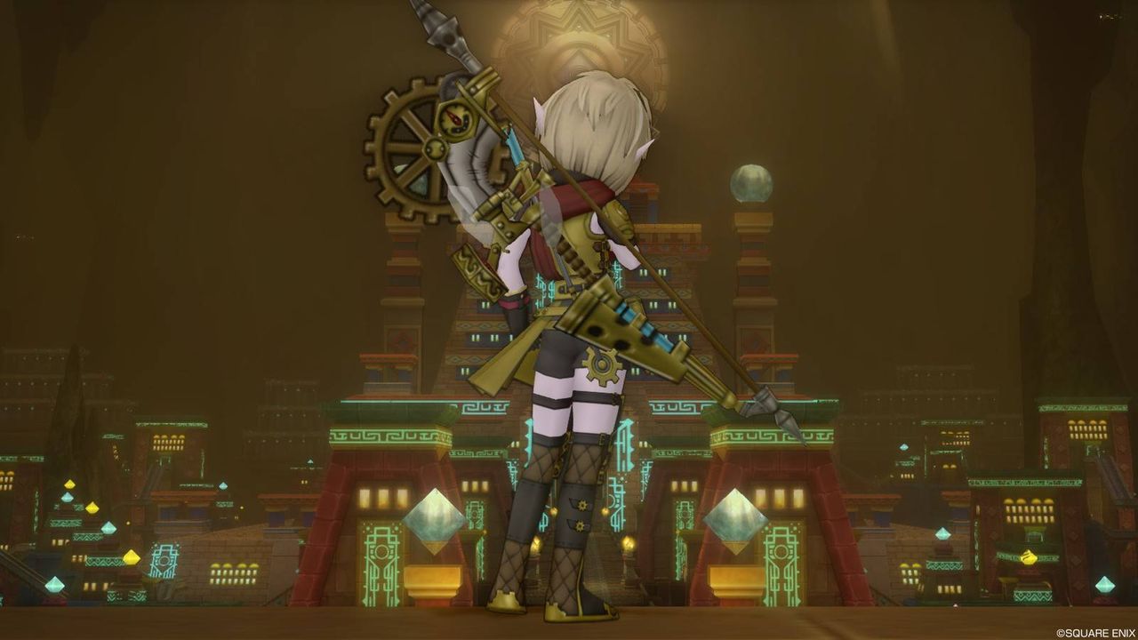 機械仕掛けの弓 スチームショットを使ってドレスアップ ぽれぽれ