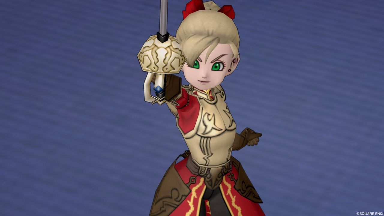 ドラゴンクエストヒーローズのメーア風ドレスアップ ぽれぽれ