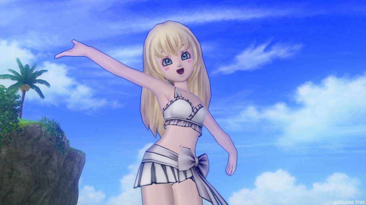 スウィートビキニ白を借りてみました ぽれぽれ