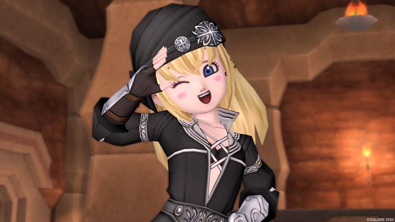 先日購入した大怪傑装備をドレスアップ ぽれぽれ