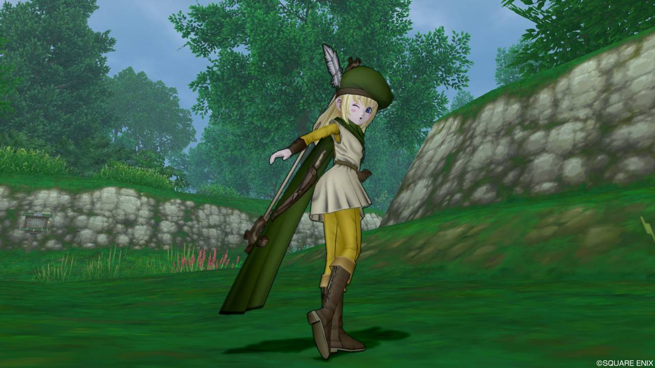 アリアハンマントを使って狩人ドレア ぽれぽれ