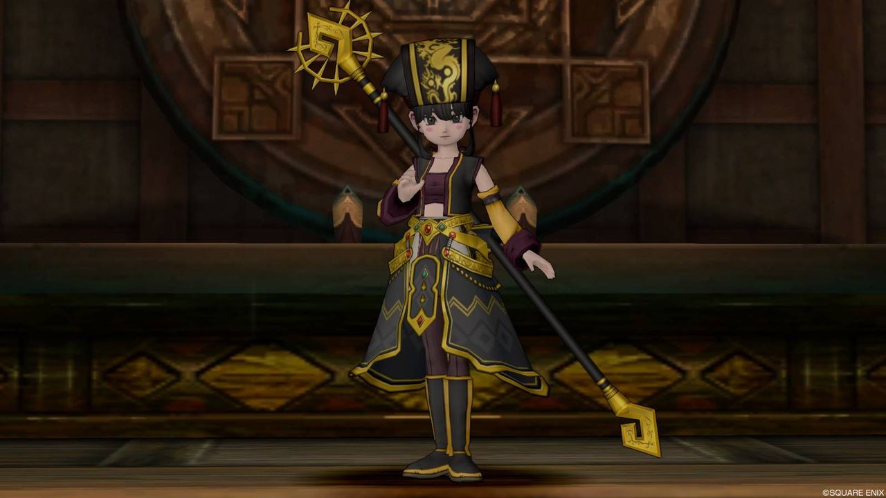 ルビスのローブ下を使ってドレスアップ ぽれぽれ