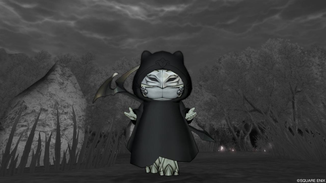 プク神 プクリポ姿で死神ドレスアップ ぽれぽれ