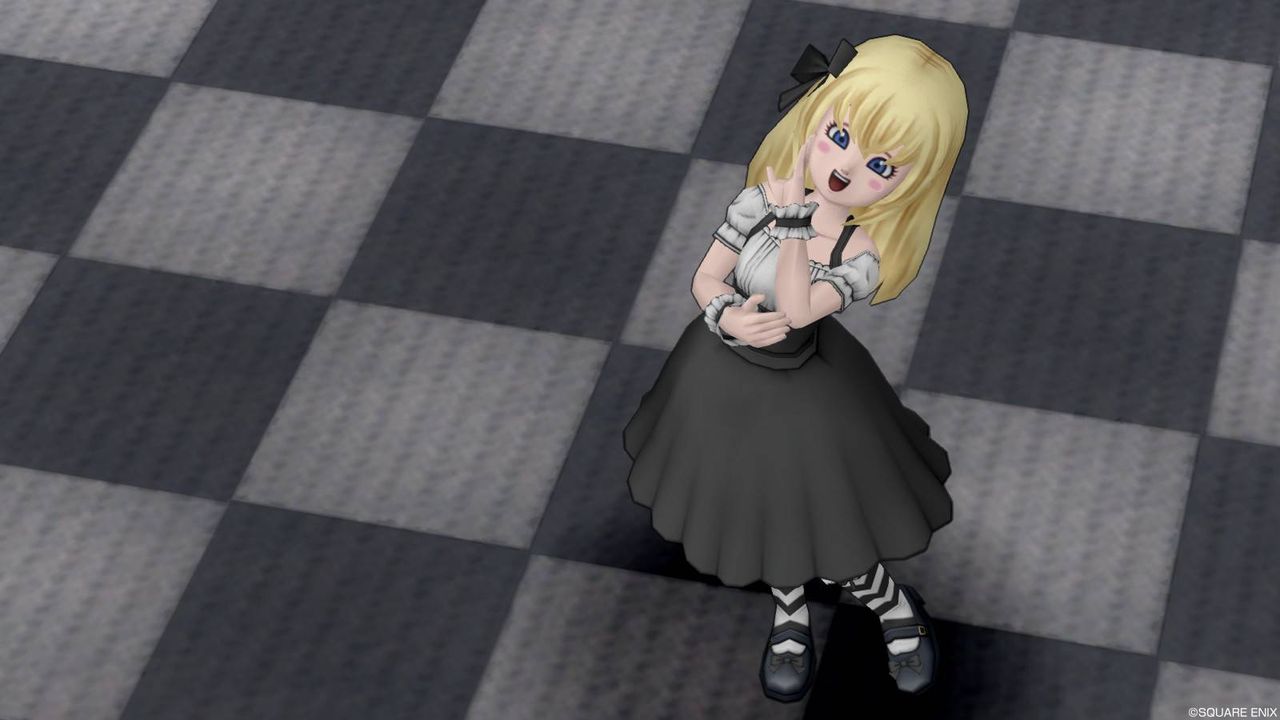 スイートな服上 ウールスカートでドレスアップ ぽれぽれ