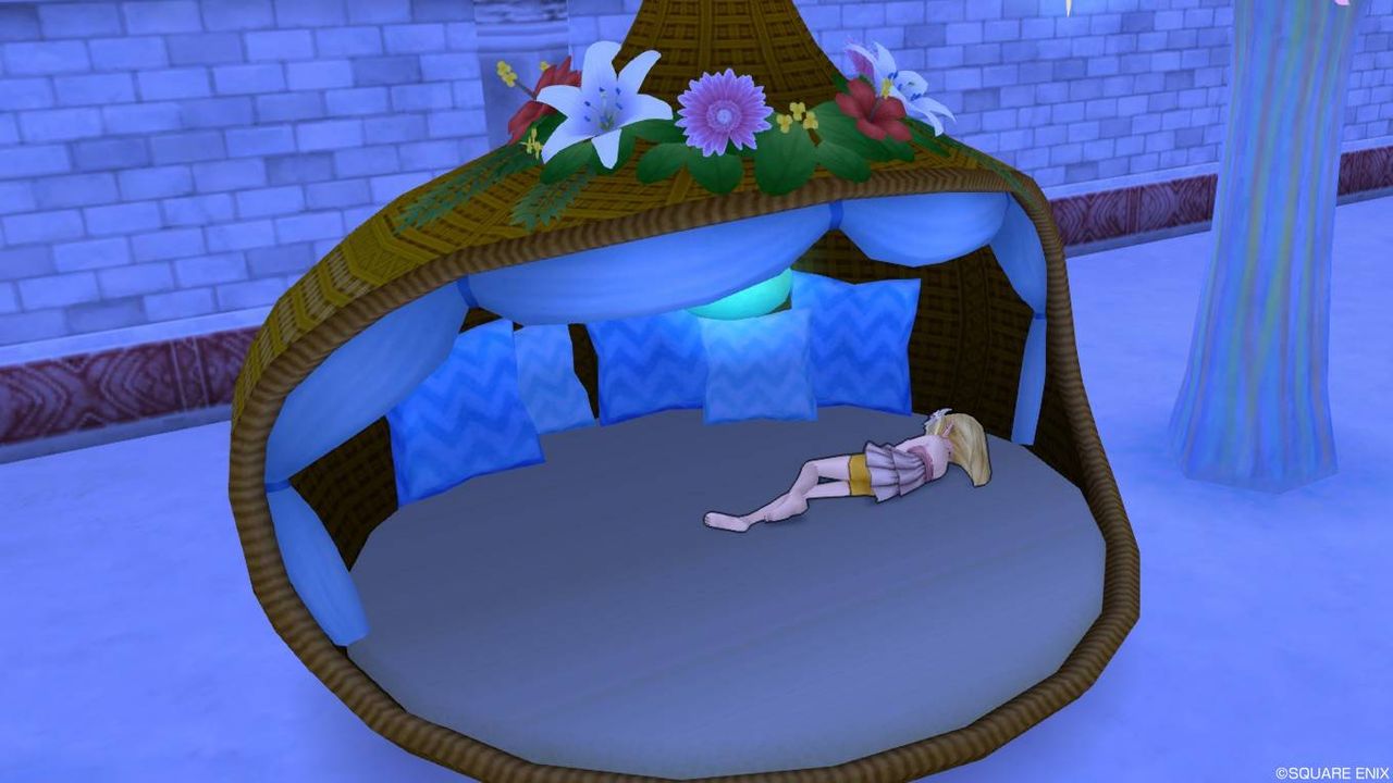 お庭用リゾートベッドを設置して寝てみたよ ぽれぽれ