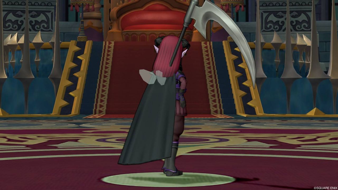 ダークエルフ 黒衣の剣士のよろいでドレスアップ ぽれぽれ