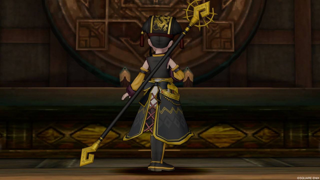 ルビスのローブ下を使ってドレスアップ ぽれぽれ