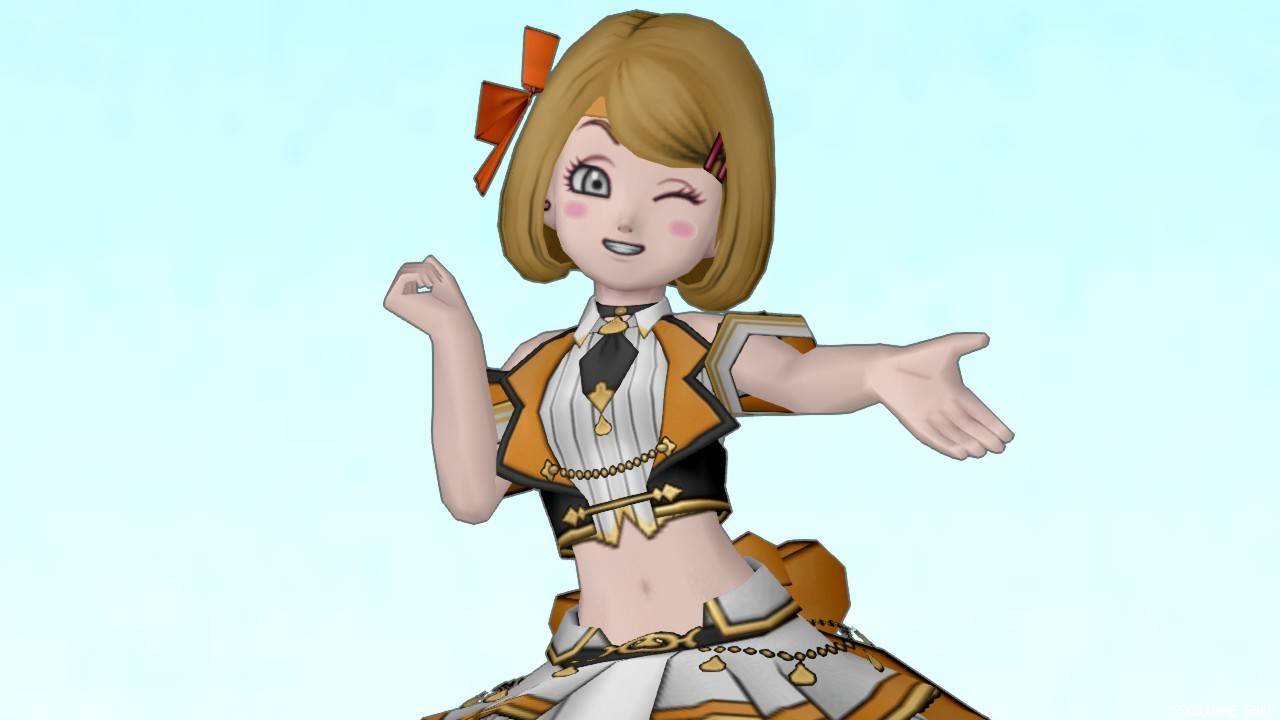 MORE MORE JUMP!「花里みのり」風ドレスアップ : ぽれぽれ！