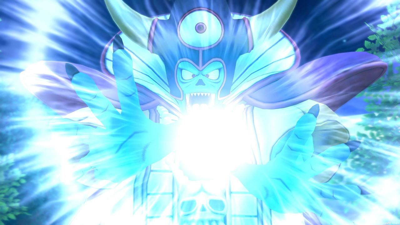 大魔王が家にやってきた ドラゴンクエスト3のラスボス ゾーマの像 庭を飾ってみました ぽれぽれ