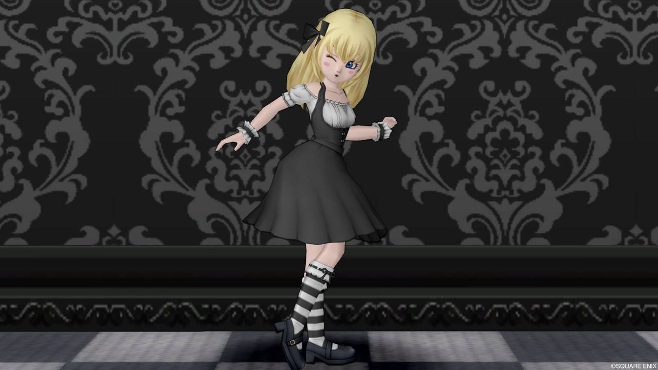 スイートな服上 ウールスカートでドレスアップ ぽれぽれ
