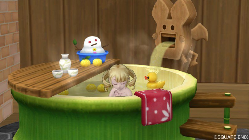 冬至だったので柚子湯 ぽれぽれ