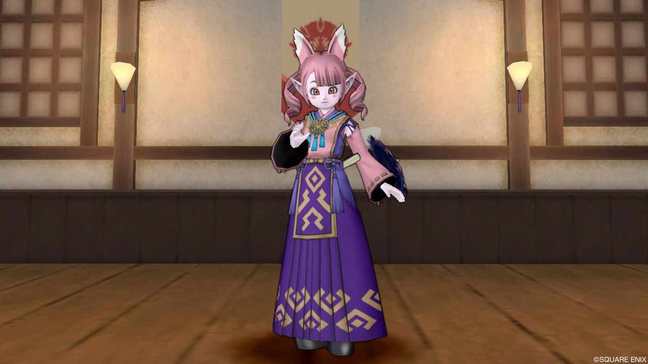 天地雷鳴士の装束をちょっとだけアレンジ ぽれぽれ