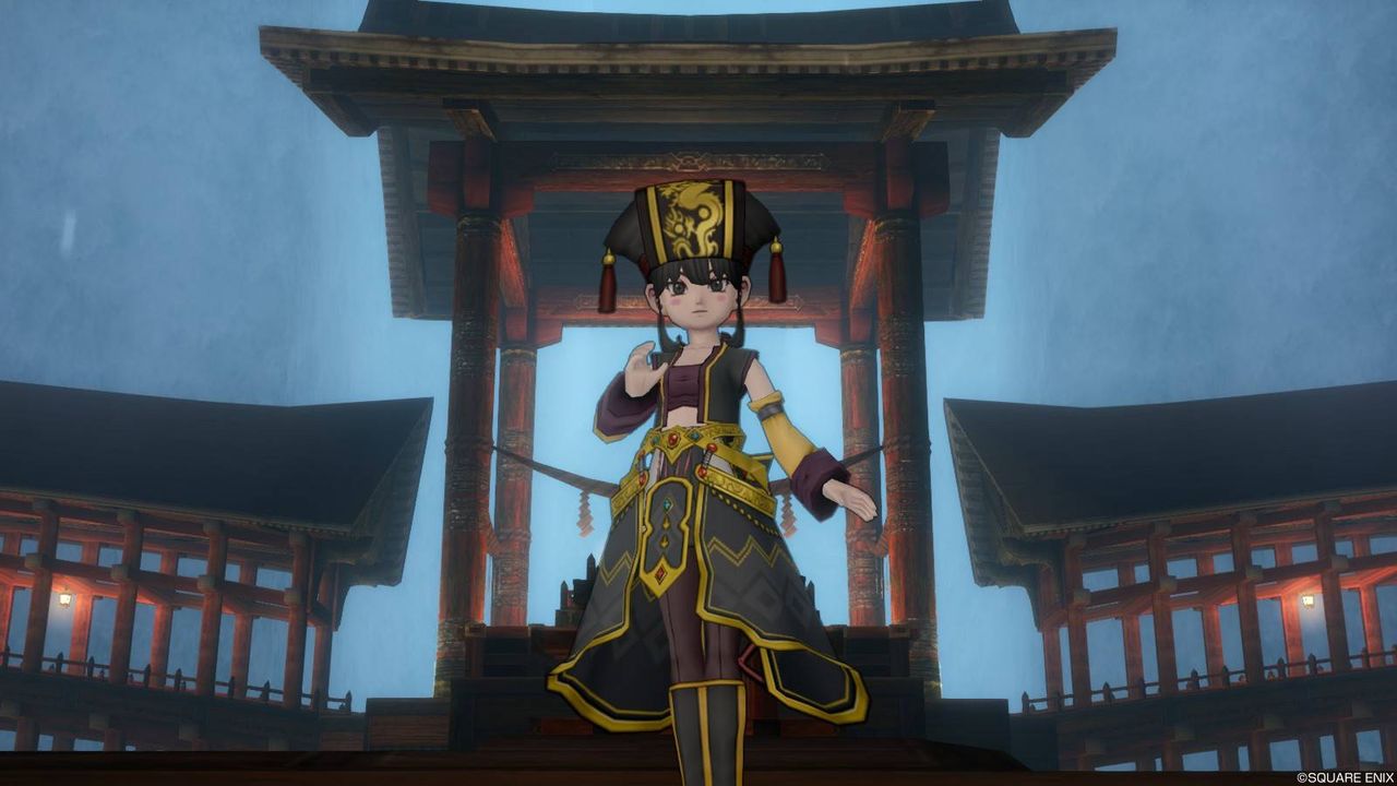 ルビスのローブ下を使ってドレスアップ ぽれぽれ