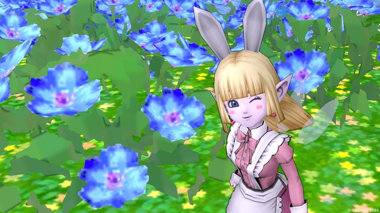 モダンバニーヘッド メイドドレス上でバニーなメイドさん ぽれぽれ