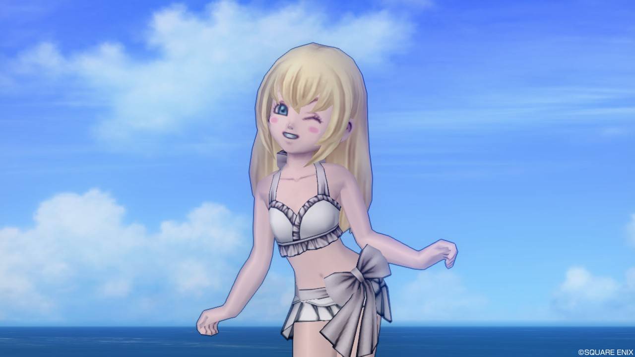 スウィートビキニ白を借りてみました ぽれぽれ