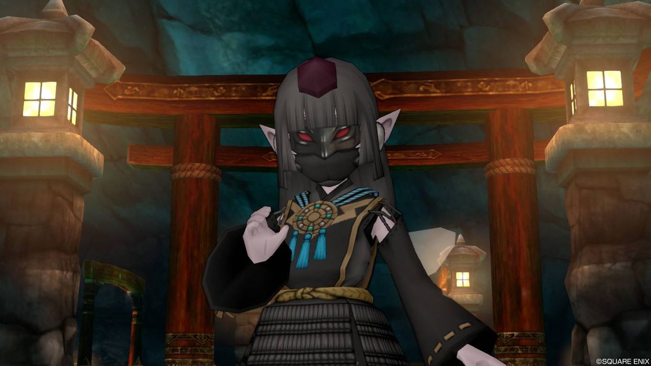 悪霊の仮面 ネレウスマスクを使って八咫烏ドレア ぽれぽれ