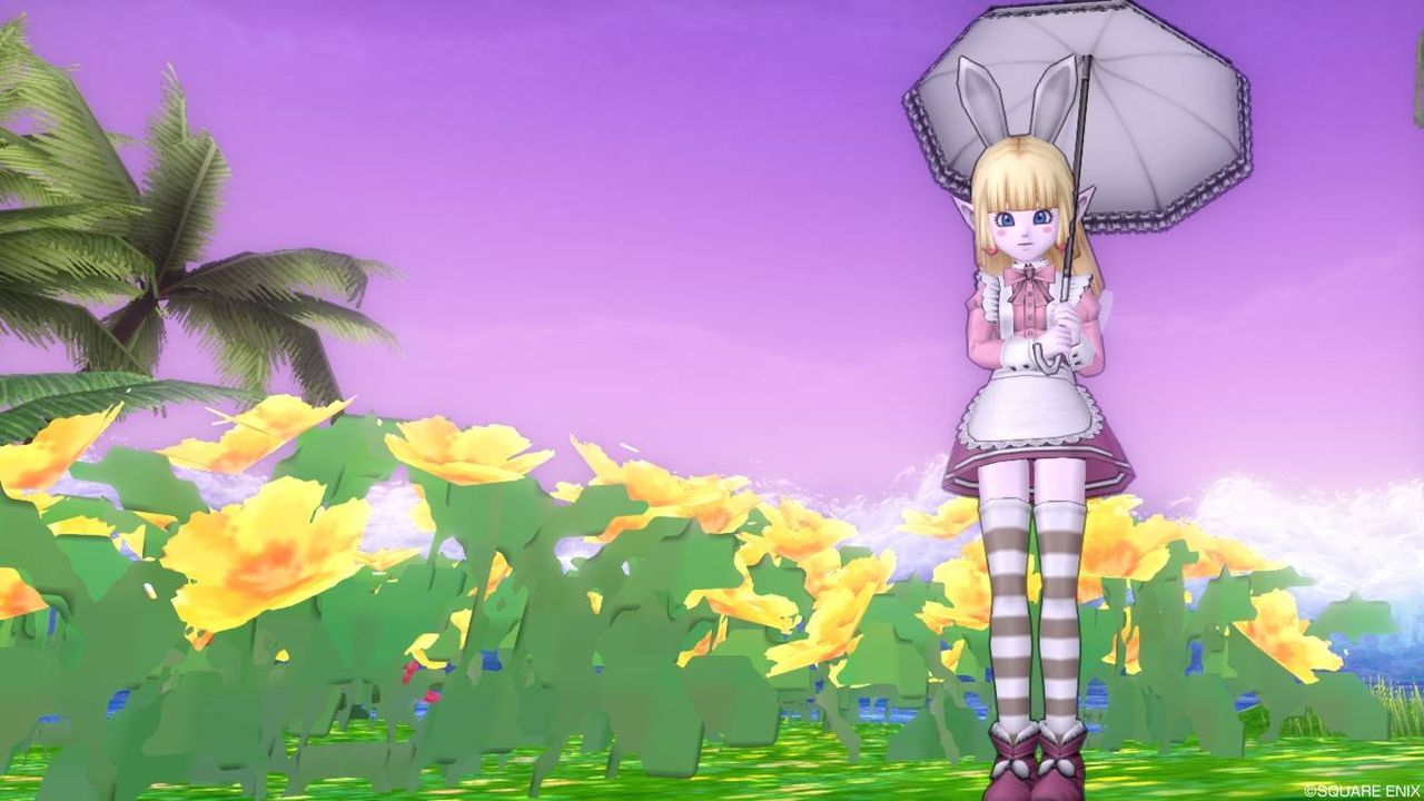 モダンバニーヘッド メイドドレス上でバニーなメイドさん ぽれぽれ