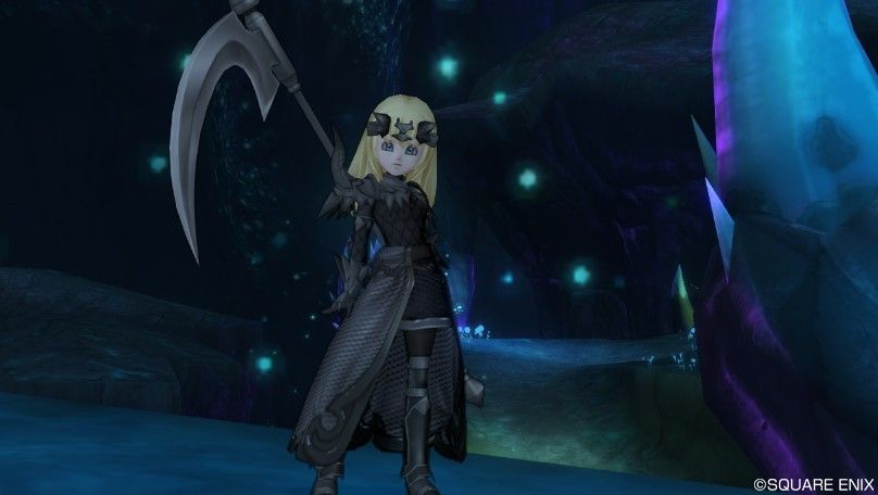 ドラグーン装備を使って暗黒騎士風ドレスアップ ぽれぽれ