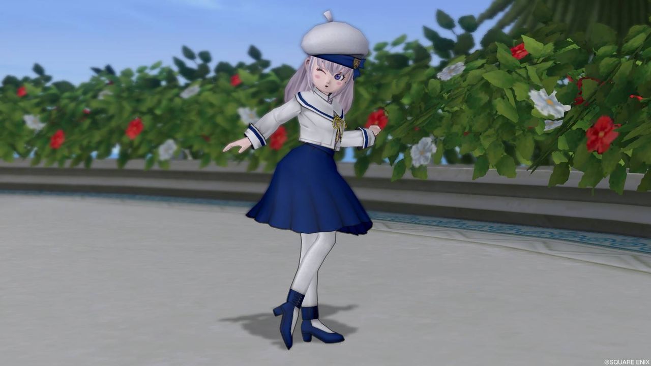 いやしの服 ウールスカートでドレスアップ ぽれぽれ