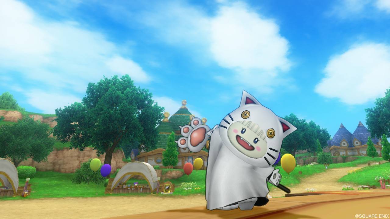 オバケのローブを使ってドレスアップ ぽれぽれ