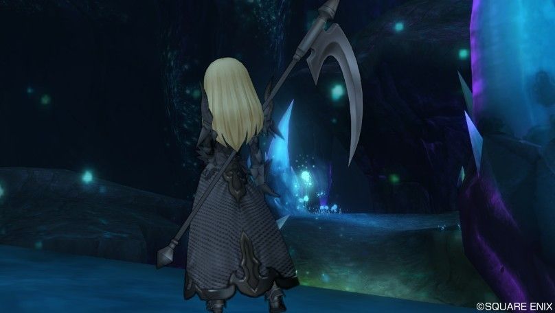 ドラグーン装備を使って暗黒騎士風ドレスアップ ぽれぽれ