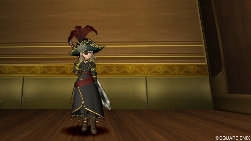 マジェスタをいじって海賊風ドレスアップ ぽれぽれ