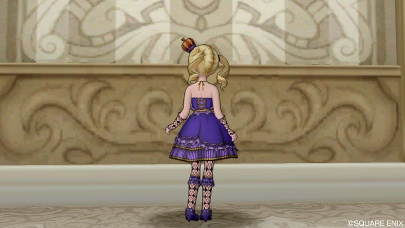 Dqxショップ新製品 空飛ぶベッド パピヨンドレス リボン ロイヤルセット購入 ぽれぽれ