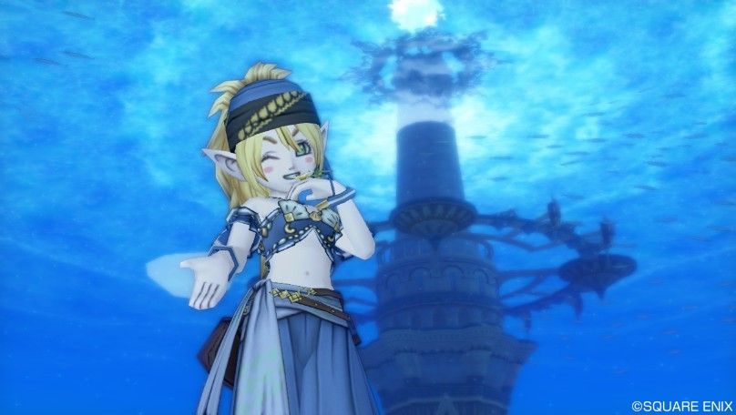 マーメイド 疾風の装束で疾風マリンバージョン ぽれぽれ