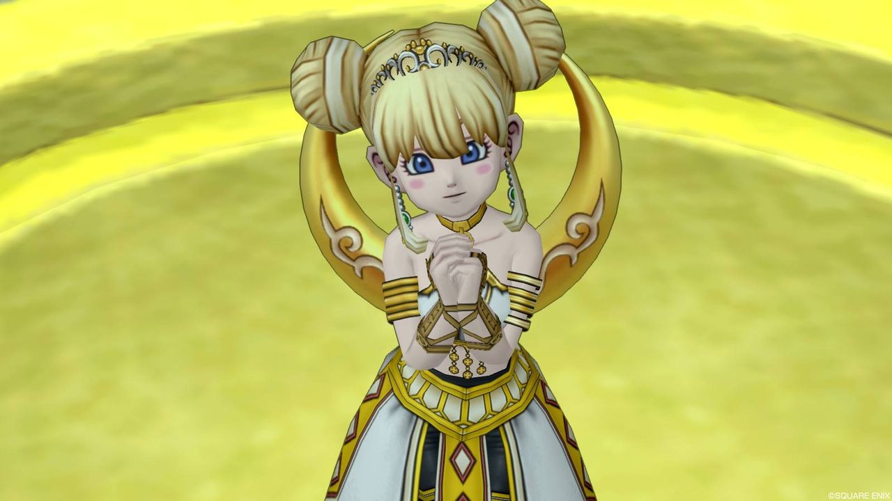 リーネトップス ギルガランの服下を使って月のお姫様なドレスアップ ぽれぽれ