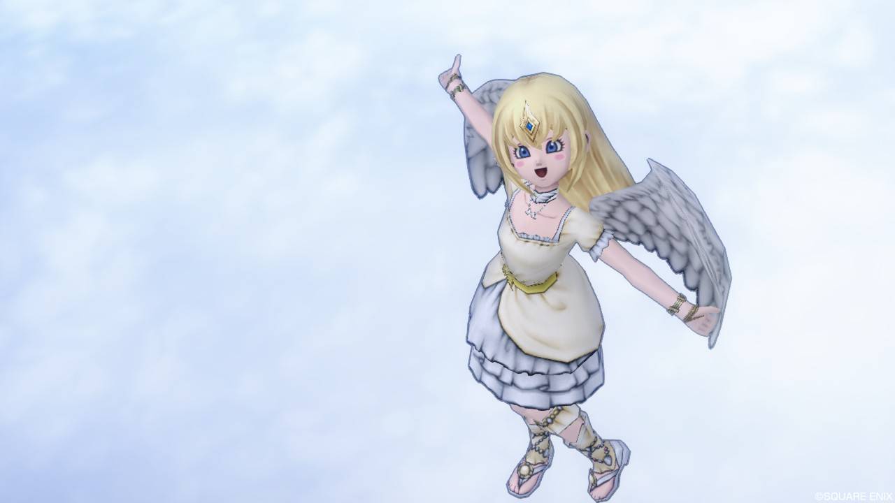 ディバインクラウンを使ってドレスアップ ぽれぽれ