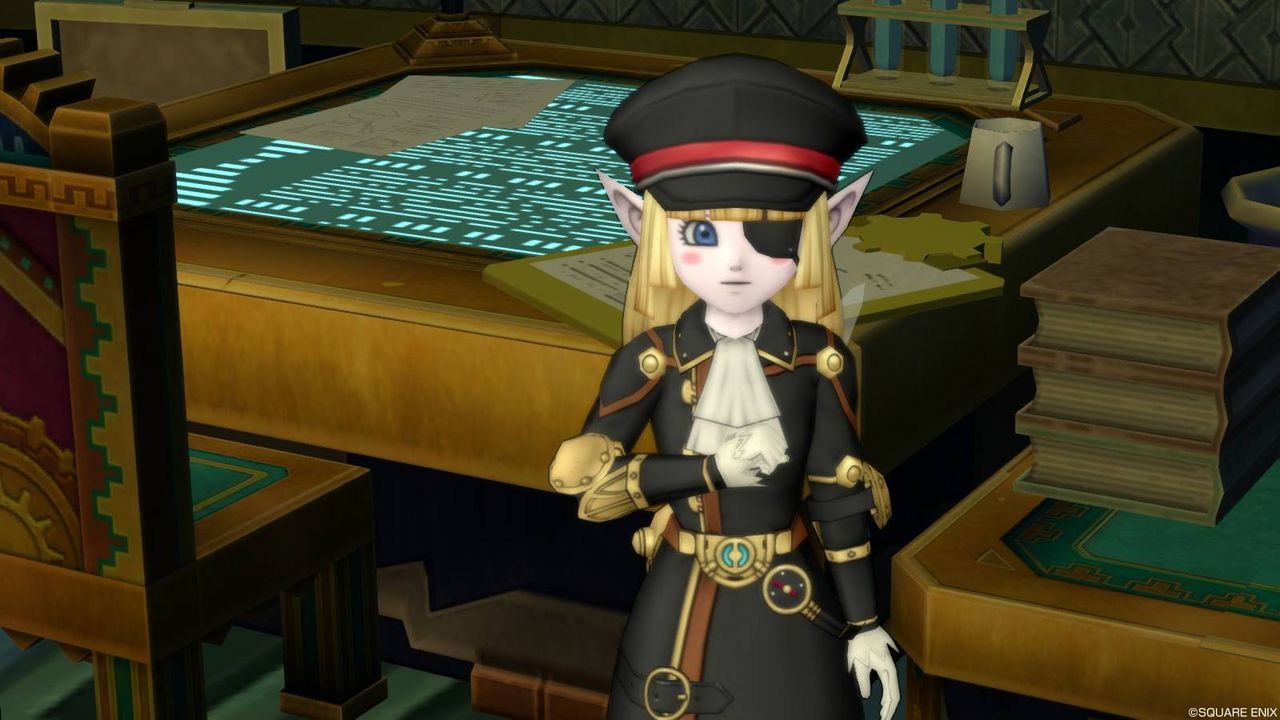 機工博士のコート上下で軍服ドレスアップ ぽれぽれ