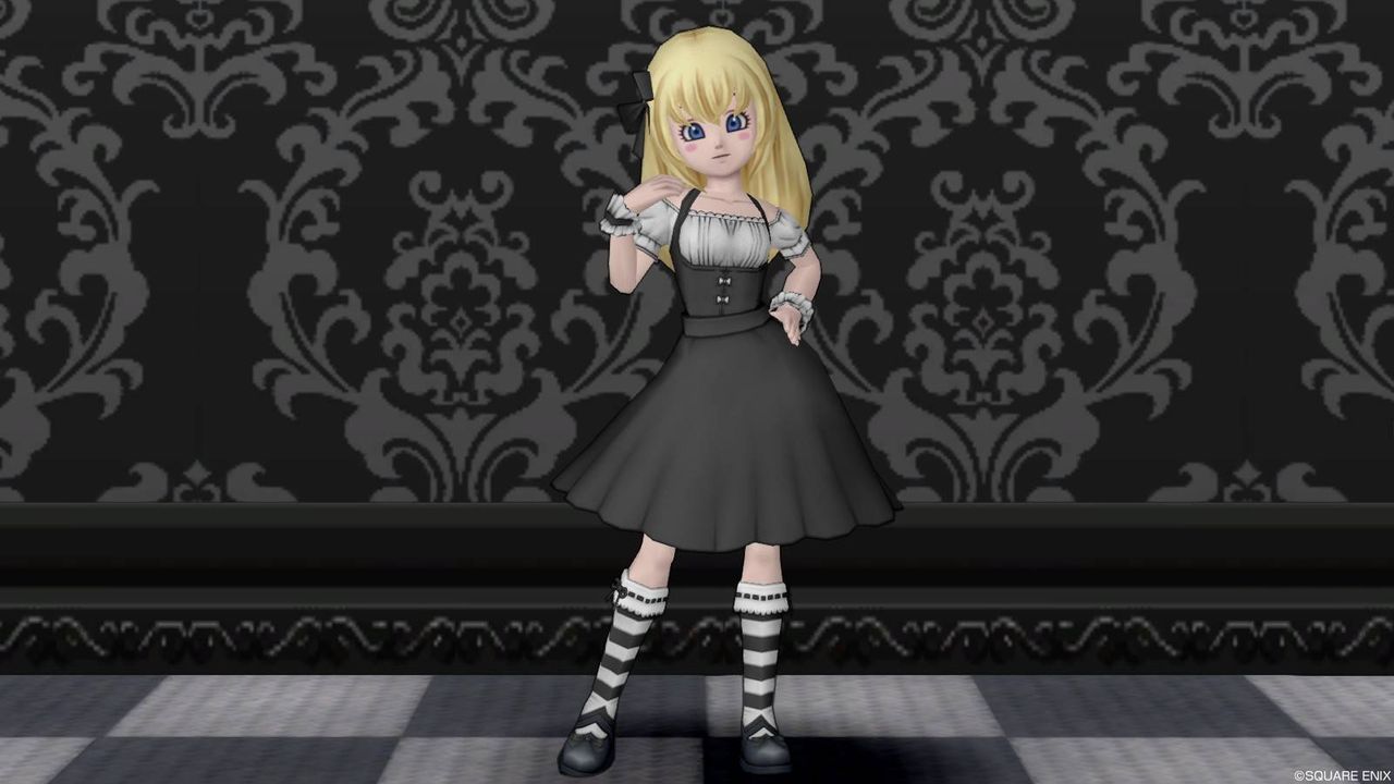 スイートな服上 ウールスカートでドレスアップ ぽれぽれ
