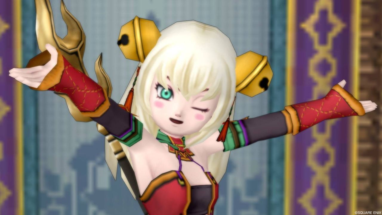 聖蓮の鈴飾り バトルドレスでドレスアップ ぽれぽれ