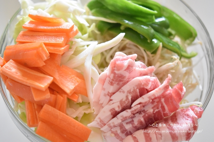 中華料理屋さんの肉野菜炒めのツヤはあの調味料！！中華風肉野菜とろみ