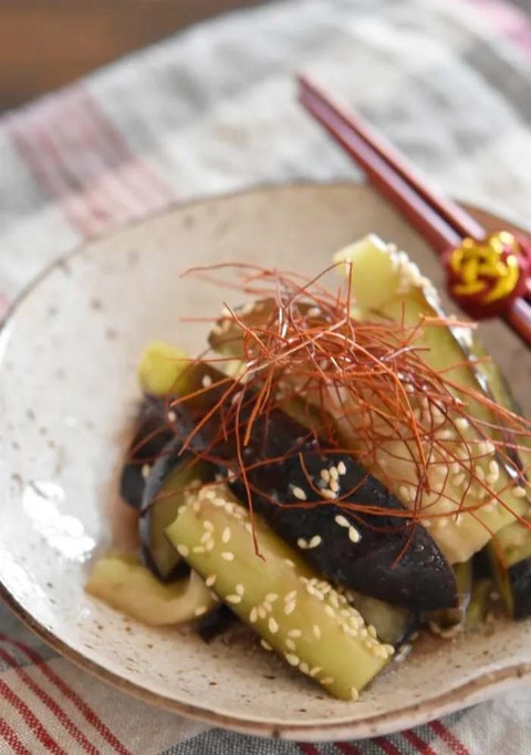 とろ旨なすのやみつきナムル作り置き-レシピ-メイン-写真