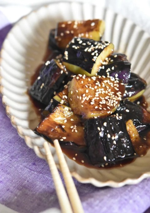 なすの生姜照り焼き作り置き-レシピ-メイン-写真
