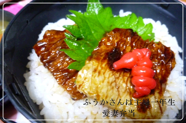 フウカさんは主婦一年生-蒲焼ご飯.png