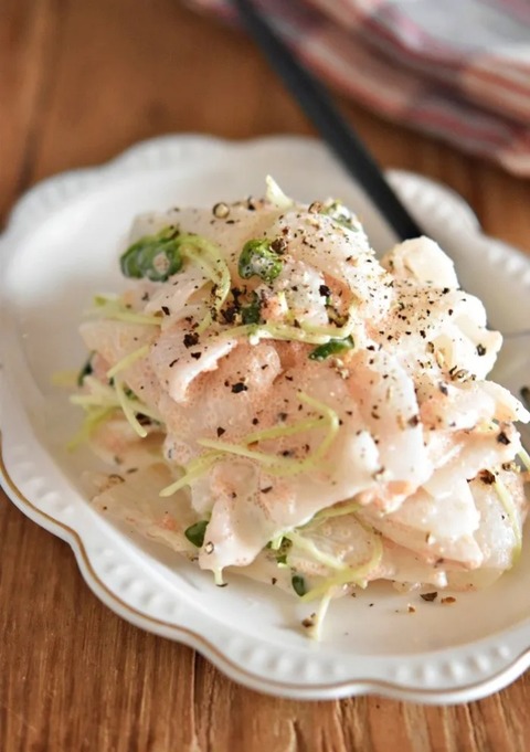 シャキシャキ大根の明太マヨサラダ-レシピ-メイン-写真